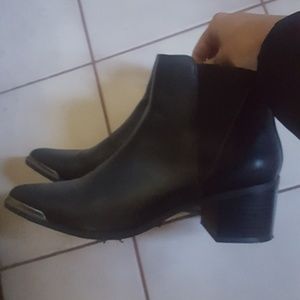 Black Heeled Booties